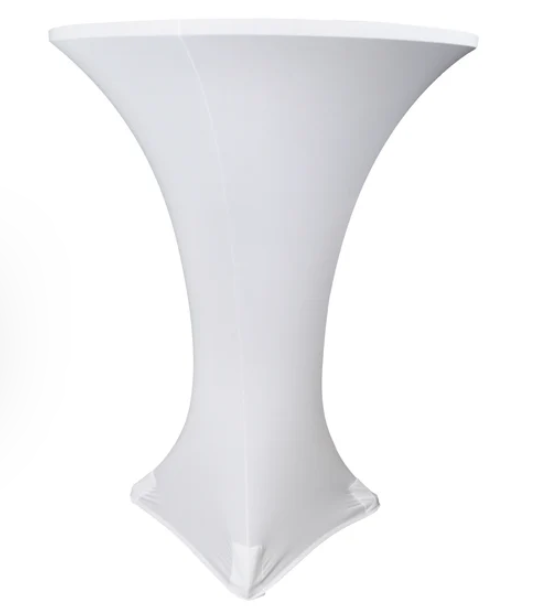 cocktail tablecloth white